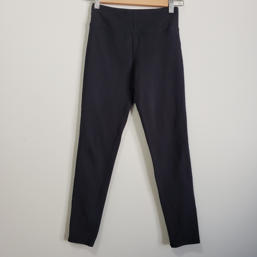 Zella Girls black high rise leggings L 10-12